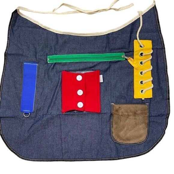 New without Tags Ecovona Adult Special Needs Sensory Therapy Activity Apron - Picture 9 of 10